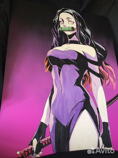 Нэзуко-из аниме «клинок рассекающий демонов»