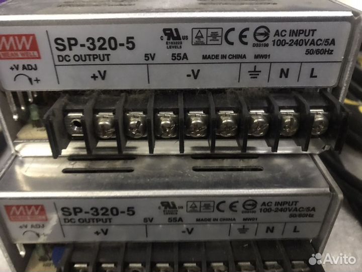 Блоки питания Mean Well SP-320-5 5 Вольт 55А