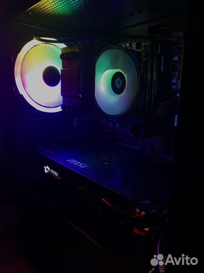Новый игровой пк/ryzen 5 3600/MSI 1060 6G/550W/16G