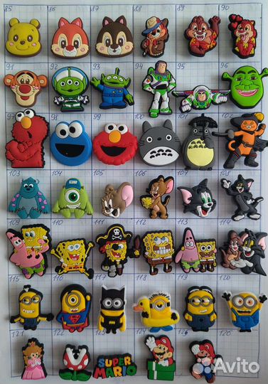 Джиббитсы для crocss, крокс, обувь с дырочками