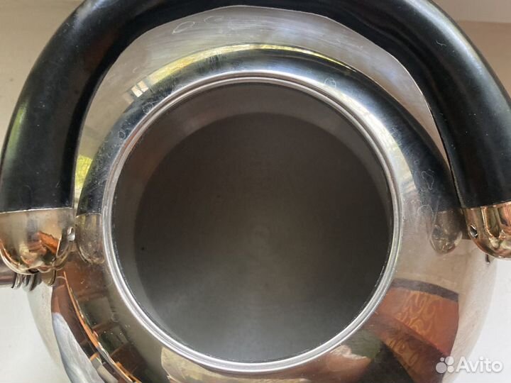 Чайник со свистком нержавейка