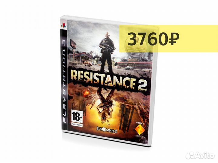 Resistance 2 витринный образец, английский (PS3)