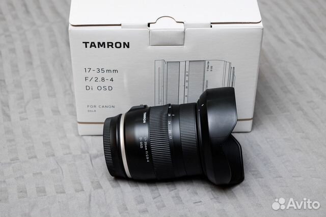Объектив Tamron 17-35 mm F/ 2.8-4 OSD для Canon купить в Балашихе ...