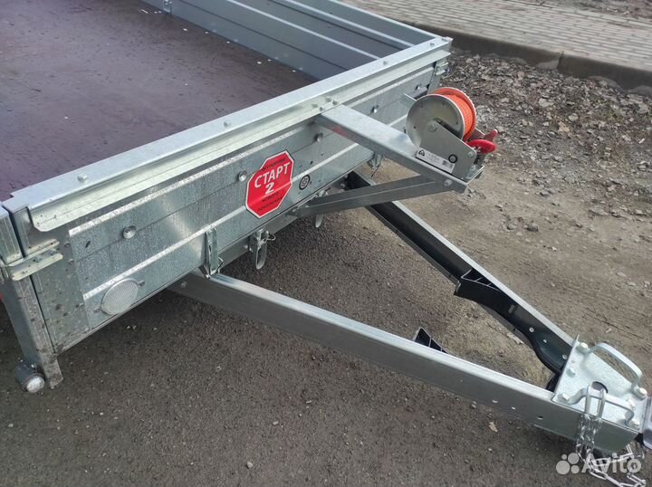 Легковой прицеп 3*1.5 с лебедкой