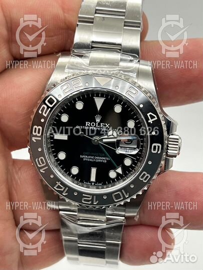 Часы Rolex GMT Master II 40mm 126710grnr-0004