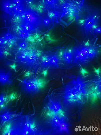 Гирлянда-штора, занавес, дождь. Новая 8 режимов