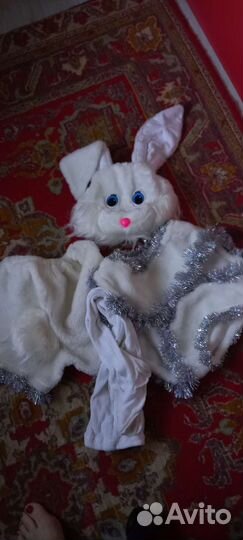 Прокат новогоднего костюма Зайчик