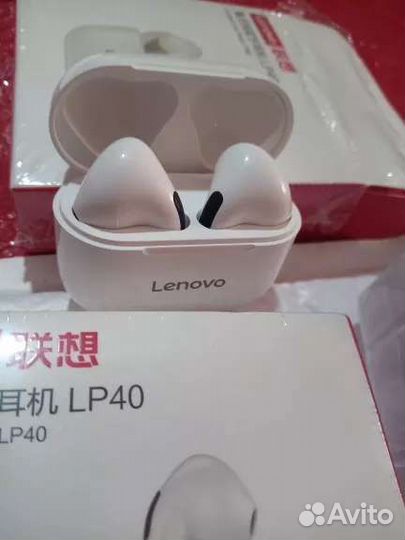 Наушники беспроводные Bluetooth Lenovo