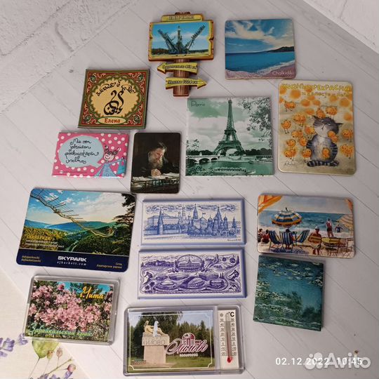 Магниты на холодильник из разных стран