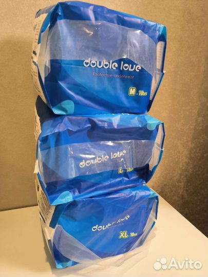 Подгузники трусы для взрослых новые все размеры