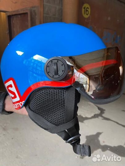 Шлем горнолыжный детский с визором Salomon