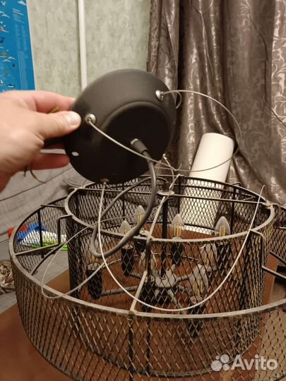 Люстра новая лофт