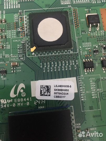 Плата t con samsung ue46es6