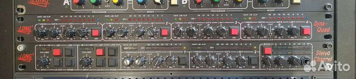 Предусилитель+компрессор Long stereo channel