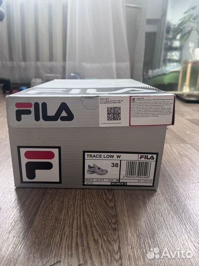 Кроссовки fila trace low