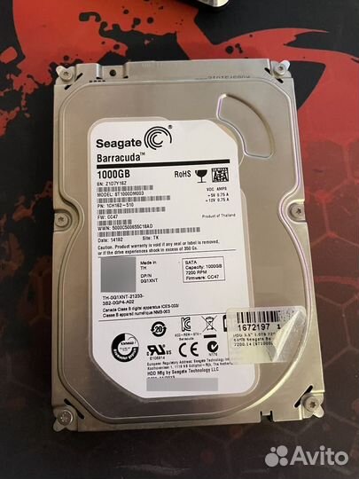 Жесткий диск Seagate 1 tb (1000 гб)