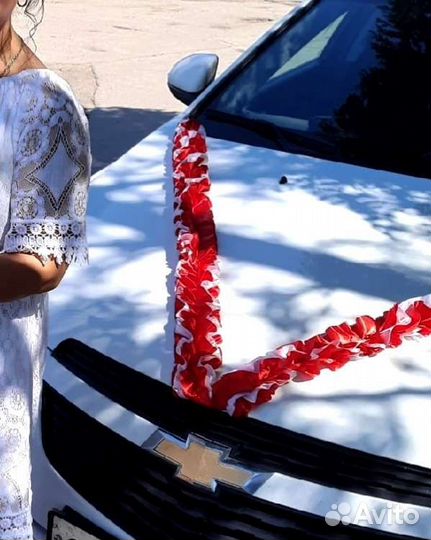 Свадебные ленты на машину