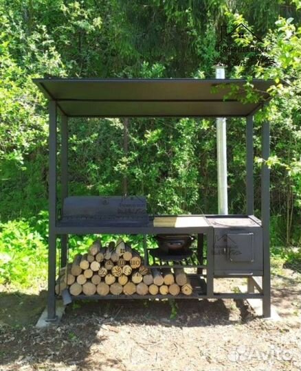 Мангал лофт