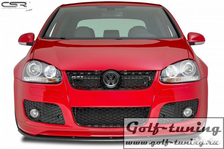 VW Golf 5 GTI Накладка на передний бампер