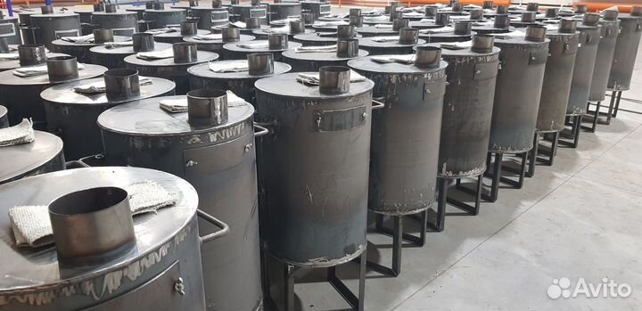 Печь походная для обогрева и приготовления пищи