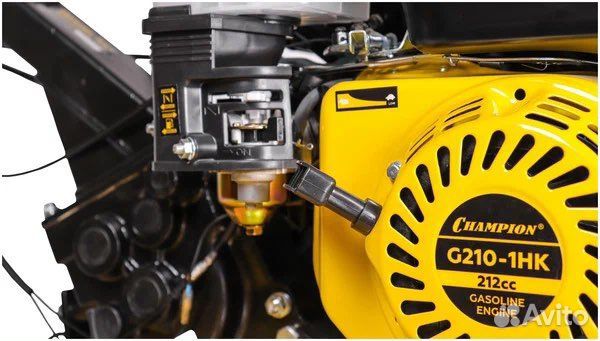 Мотоблок бензиновый champion BC8723, 7 л.с