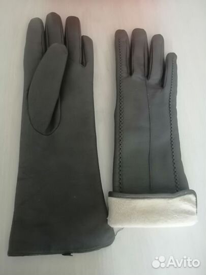 Перчатки женские кожаные 7раз. Chansler