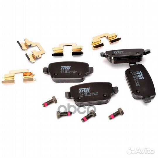 Колодки тормозные задние GDB1732 TRW