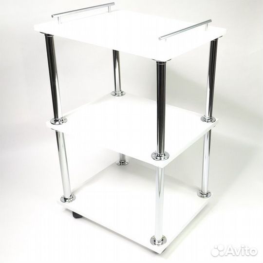 Этажерка косметологическая, стеллаж на колёсиках