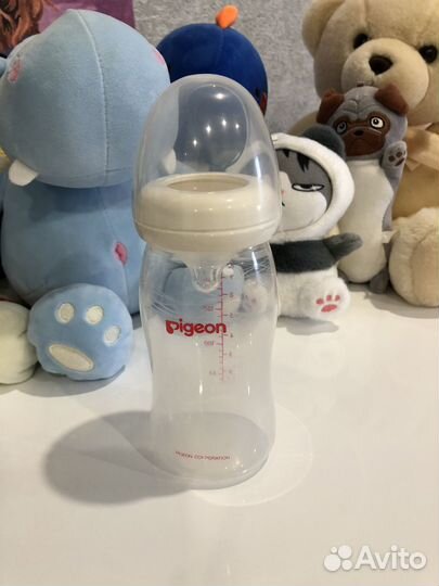 Бутылочки для кормления pigeon, avent
