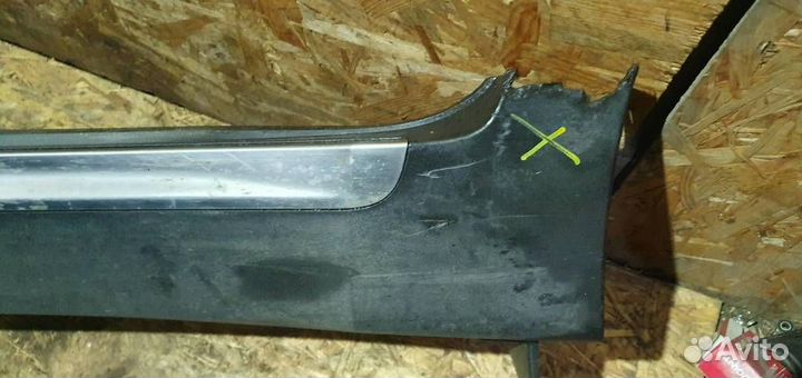 Накладка порога наружняя Kia Sportage 2016-2021