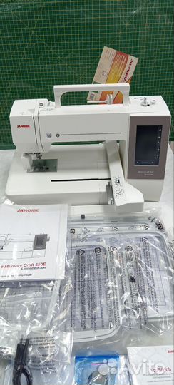 Вышивальная машина janome 550e le