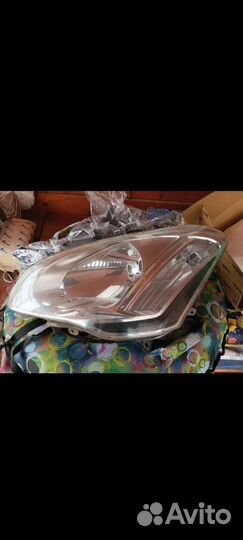 Фара citroen berlingo
