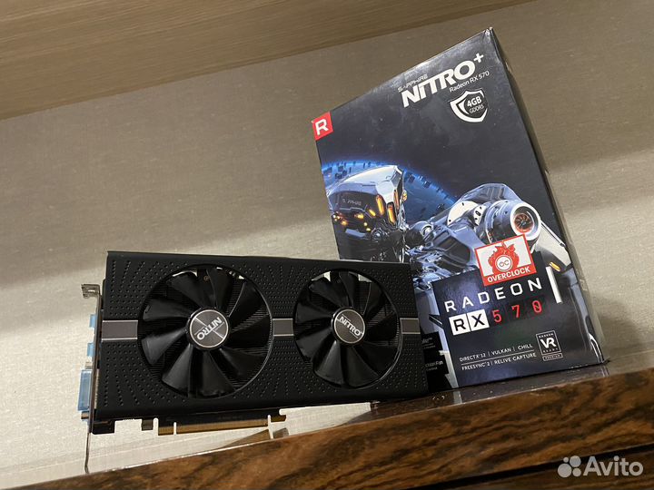 Видеокарта RX 570 4Gb Sapphire Nitro+ (Гарантия)