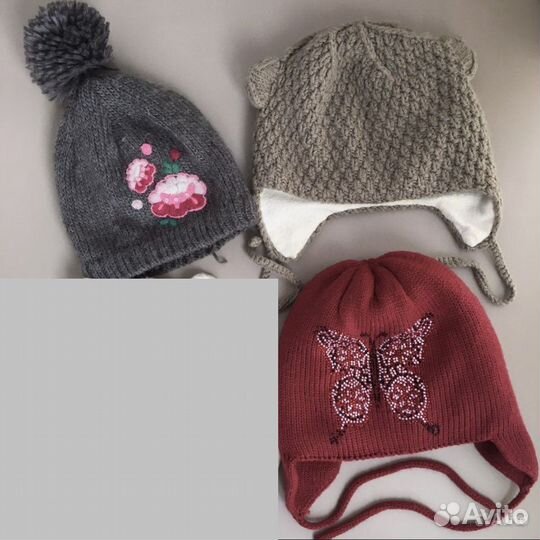 Шапка 48-52 демисезонные д девочки