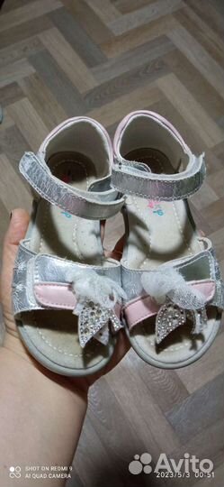 Босоножки для девочки