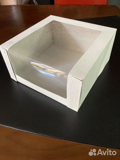 Коробка для торта с окном