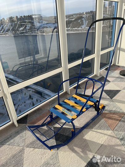 Санки на колесах