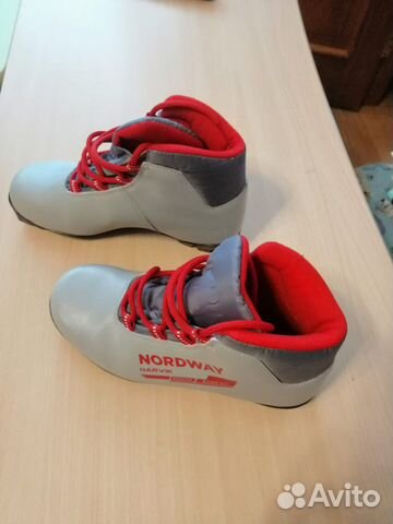 Лыжные ботинки детские nordway 37,5размер