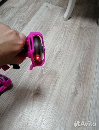 Ролики на пятку для девочки