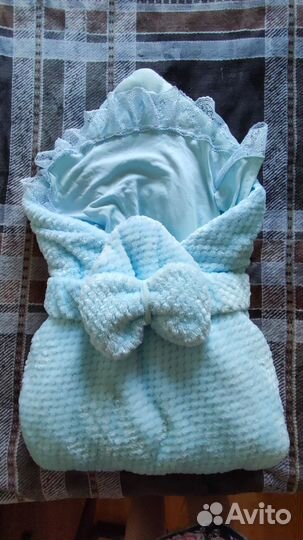 Комплект на выписку для мальчика осень