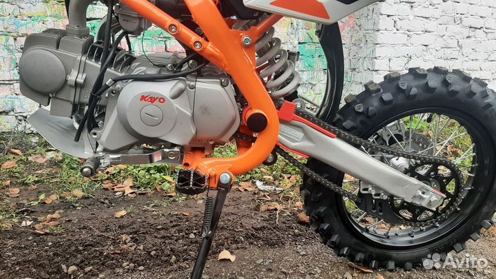 Питбайк kayo basic TT125 EA 17/14 KRZ (п/автомат)