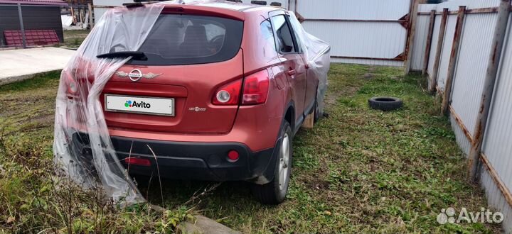 Nissan Qashqai 2.0 CVT, 2008, битый, 168 000 км