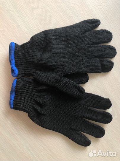 Перчатки рабочие хб с пвх