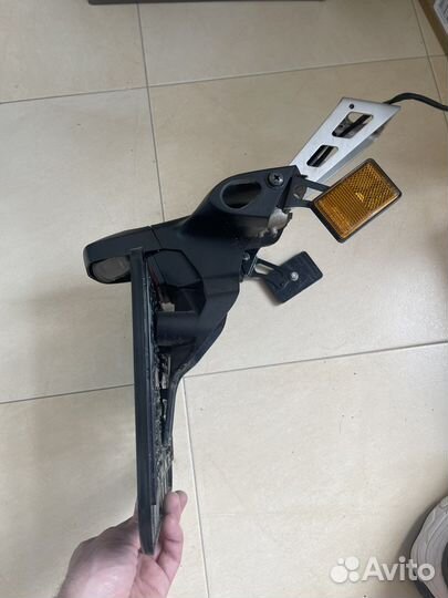 Хвост (лопата) крепление номера yamaha YZF-R6