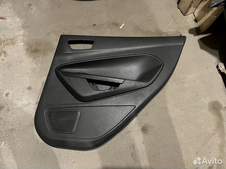 Обшивка двери ford fiesta MK6