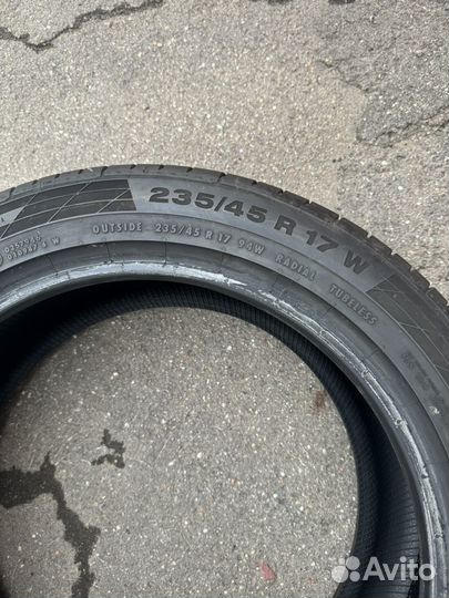 Continental ContiSportContact 5 235/45 R17 W