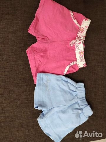 Шорты для девочки 74 размер