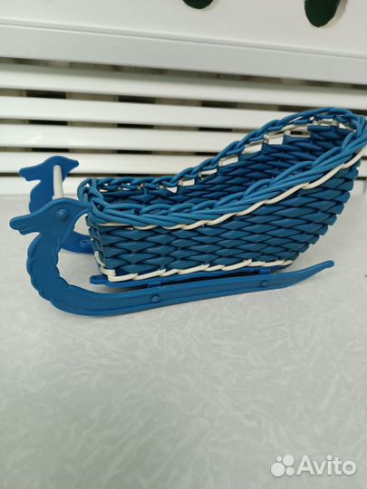 Санки плетёные для кукол СССР