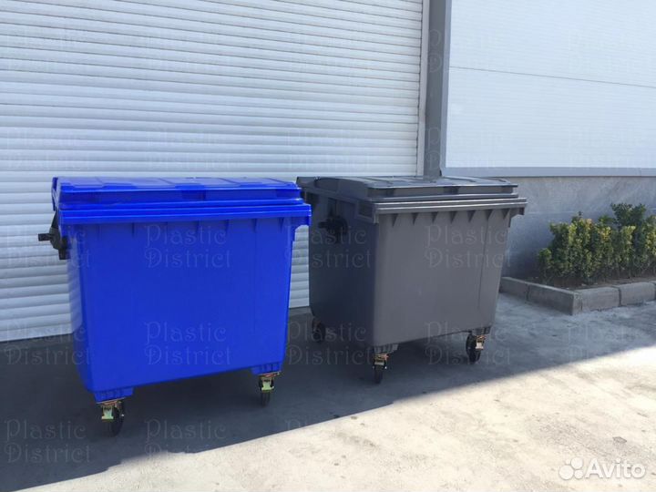 Контейнер для мусора 1100л Ч2909