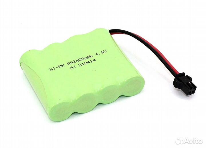 Аккумулятор Ni-Mh 4.8V 2400 mAh AA Flatpack разъем